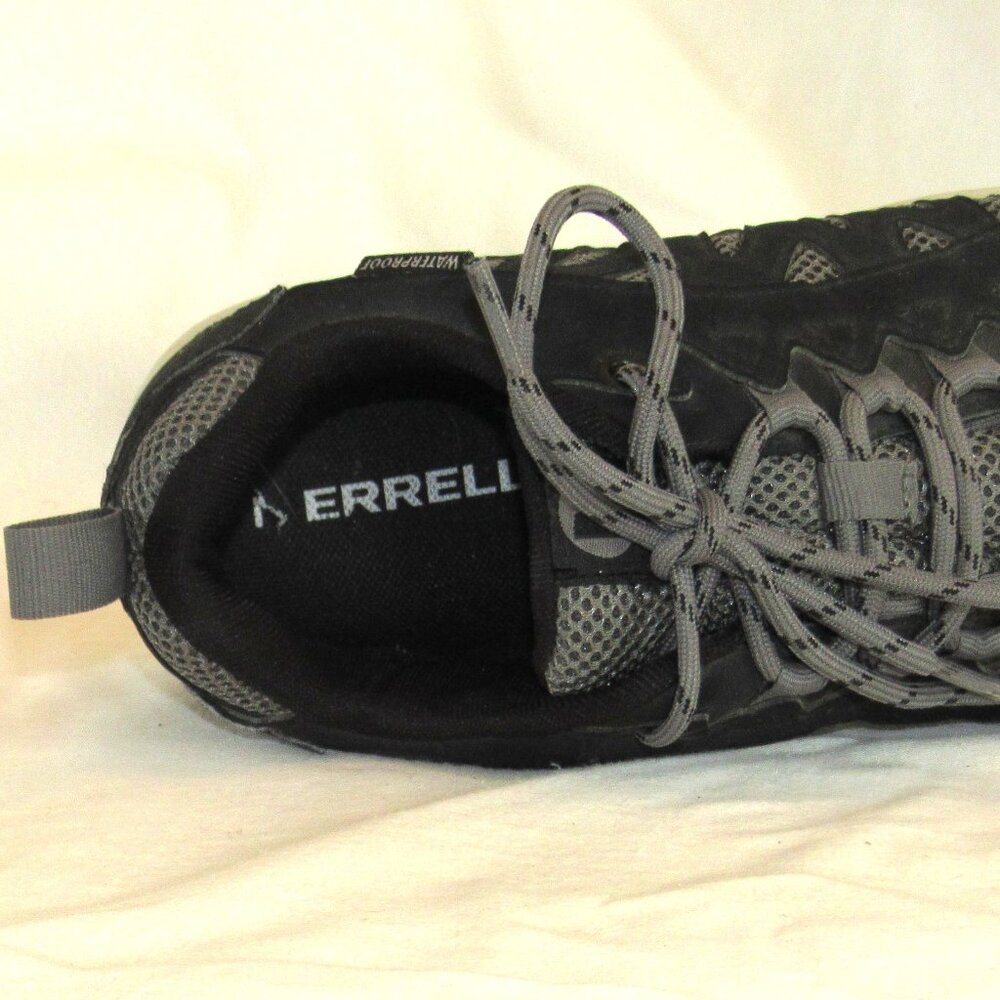 Merrell Simien Black/Gray Waterproof Hiking Shoes Women's Size 7 J033052 EUC - Picture 13 of 15